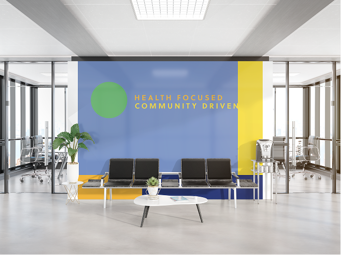 HPC Indoor wall signage